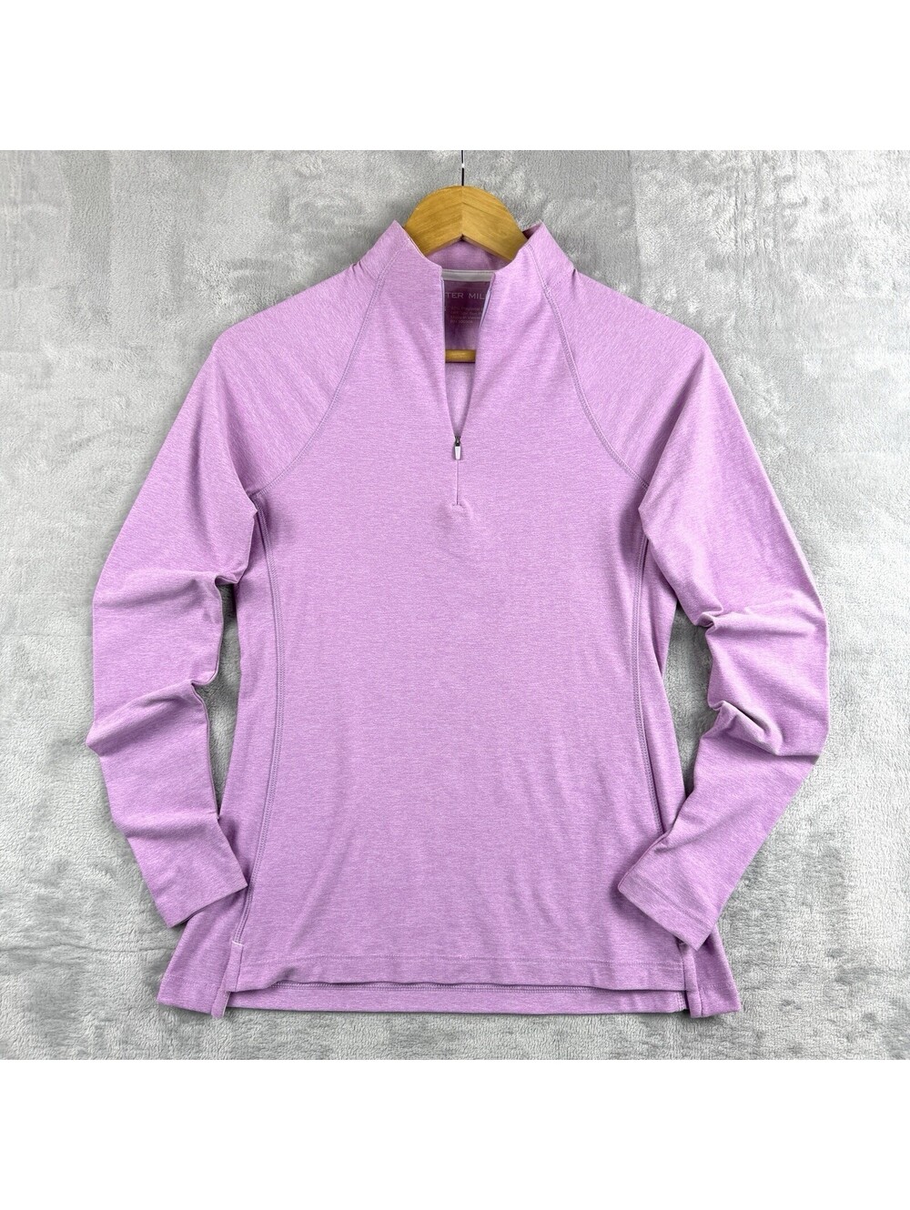 Peter Millar Quarter Zip Pullover Pink Performance UPF 50 Golf Women's XS Sporty